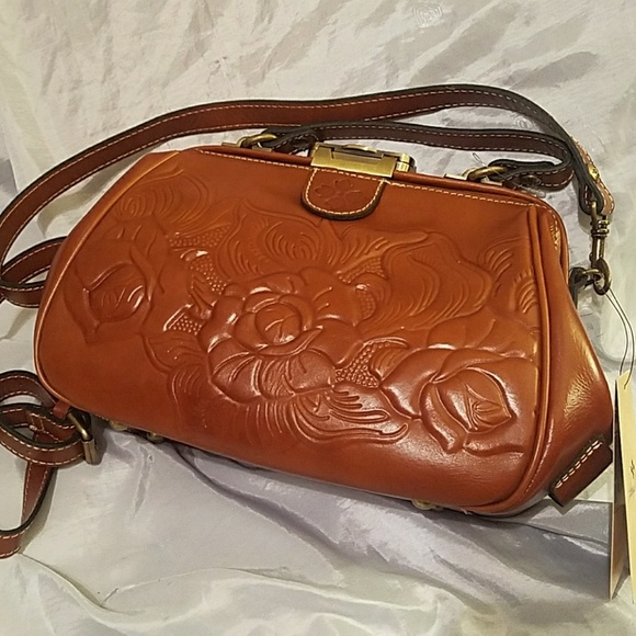 Patricia Nash Handbags - Gracchi p38419 tooled rose florence  nwt
